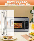 Microwave Door Handle Replacement That Fits Like A Boss For A Wide Range Of Models ME16A4021AS MC17F808KDT featured with dimensions