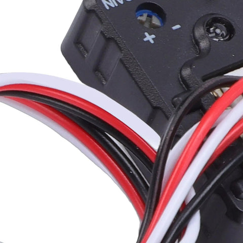 2 Axis RC Gyro Stabilizer For Drift Racing, Vibration Sensor Included, Durable ABS Construction, Precise Gyroscope Module For RC Cars And Boats, Easy Install, Smooth Drifts And Safe Acceleration; black ABS close-up with wires