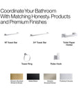 Check Out This Super Handy Honesty Collection Towel Arm Designed To Coordinate With Your Existing Faucets Accessories And Shower Stuff Making Your Bathroom Look Totally Put Together