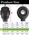 Product size chart for Heavy Duty Three Quarter Inch Heim Joint Boots And Rod End Dust Seals High Temp Resistant Silicone Covers.