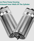 Close-up of cylinders from Beefed Up Hydraulic Gear Puller Kit 5 To 50 Ton With Two Or Three Jaw Bearing Pullers And Manual Pump