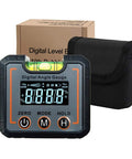 Pro Grade Digital Angle Finder And Level With Magnetic Base And High Contrast Display For Carpentry Auto Work And Masonry