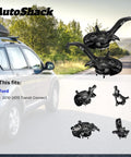 Front Steering Knuckle And Wheel Bearing Hub Assembly Left Replacement For 2010 Through 2013 Ford Transit Connect