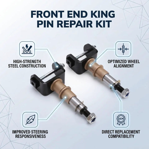 Golf Cart Front End Kings Pin Repair Kit Replacement For Club Car Precedent 2003.5 Up Gas And Electric Models with specifications