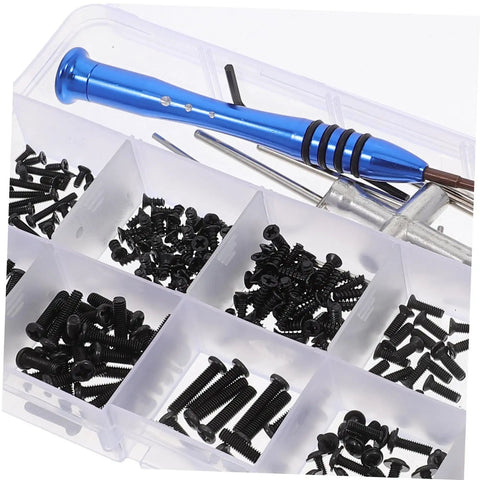 Rc Car Screw Kit And Hardware Set For Models With A Full Range Of Nuts Bolts Screws And Tools Durable Iron Construction For Long Lasting Use