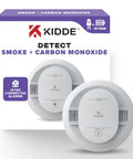 Hardwired 2 In 1 Smoke And Carbon Monoxide Detector With 10-Year Battery, 85dB Alarm, Red LED Indicator, Model 30CUA10, Ideal For Home Safety, Faster Smoke Detection And Reliable CO Alerts, Easy Install And Low Battery Maintenance on Kidde box