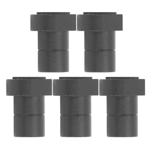 Heavy Duty Aluminum Bench Dogs 5 Pack 19mm For Clamping And Fixing Woodworking Tables Lightweight Yet Sturdy Aluminum Alloy Smooth Black Finish