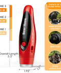 120dB Bear Bell With Electronic Air Horn Dual Bear Deterrent System For Hiking Camping Fishing And Biking Women Pro Safety Kit Gear Up For Any Trail Adventure And Peace Of Mind On The Go.