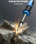52 In 1 Precision Screwdriver Kit With Torx And Hex Bits Magnetic Repair Tool Set tool piercing rock surface