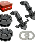 Hood Latch Toggle And Grommet Kit For Polaris RZR 570 800 S XP 900 2 Pack With ABS Rubber Components and Box
