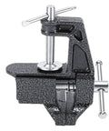 Heavy Duty Portable Table Vise With Rubber Clamps For Secure Golf Club Regripping in tough cast steel construction.