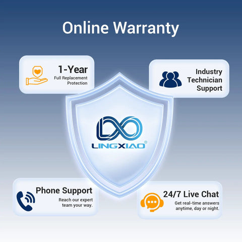 Online warranty features for Slick Replacement Hot Tub Circulation Pump including 1-Year protection and support options.