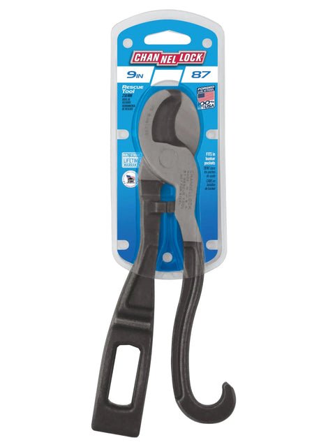 Rescue Tool 87 Lightweight 8.88 Inch Firefighter Tool With Quick Pocket Access in packaging on white background.