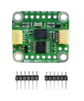 9 Axis Motion Sensor Breakout Board With Accelerometer, Gyroscope, And Magnetometer, Plug And Play Dope Sensor Fusion Output, Flexible I2C, SPI, And UART Interfaces, Perfect For Arduino, Raspberry Pi, And DIY Prototyping., green PCB with header pins