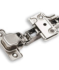 Close-up of a 25-Pack Full Overlay Frameless Soft-Close European Cabinet Hinge, 110 Degree 3D Adjustable, Clip-On Concealed.
