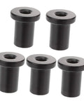 Five Piece Barn Door Track Spacers And Wall Link Connectors Black Replacement Hardware Kit For Sliding Doors Easy Mounting For Farm Garage Basement And More