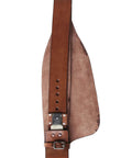 Western Horse Saddle Fenders Replacement For Adults Floral Tooled Brown Full Grain Leather Adjustable Durable Tack Part Trail Rugged Pro