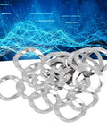 Crinkle Wavey Washers Set 100Pcs Stainless Steel A2 Marine Grade Gasket Washers For Bolts And Screws M5 DIN137 on display