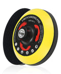 Upgraded 5 Inch Hook And Loop Backing Pad With 5/8-11 Threads For Angle Grinders Pro Grade Durable PU Interface Foam Pad Reduces Vibration