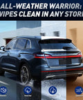 Quality Rear Wiper Blade 13 Inch Tight Swap For Jaguar F Pace Alfa Romeo Stelvio Maserati Levante Oem Style Direct Replacement with all weather visibility.