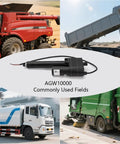 Badass 10000N IP67 Linear Actuator With Mechanical Clutch And 1000mm Stroke in agricultural and construction equipment.