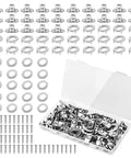 30-set marine-grade hardware kit with twist-lock fasteners, eyelets, studs, washers and stainless screws in a clear case