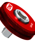 Quick Adapter For Quarter Inch Drive Red Aluminum Tool To Speed Up Ratchet Turning Attaches Between Ratchet Handle And Socket