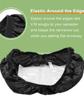 69712 Hopper Cover For Agri Fab 85 Lb To 100 Lb Spreader Clear Plastic Top Cover That Fits Scotts And Other Brand Spreaders Replacement Part 26 Inches Long Fourteen Point Nine Inches Wide with elastic edges to fit snugly.