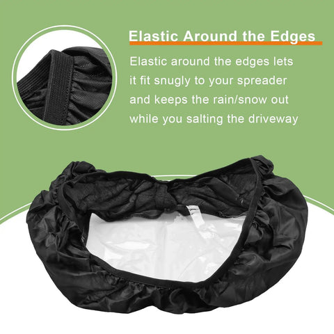 69712 Hopper Cover For Agri Fab 85 Lb To 100 Lb Spreader Clear Plastic Top Cover That Fits Scotts And Other Brand Spreaders Replacement Part 26 Inches Long Fourteen Point Nine Inches Wide with elastic edges to fit snugly.