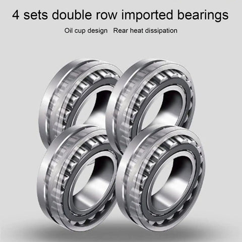 Beefed Up Cnc Lathe Live Center Featuring Quadruple Bearing Assembly For Dead Smooth Operation And Nail On Accuracy At 6000 Rpm Plus Solid As The Rock Mt2a Revolving Support