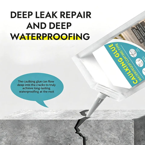 Heavy Duty Cement Crack Filler Self Leveling Waterproof Sealant For Roof And Driveway Leaks Quick Cure Concrete Patch in caulking tube.