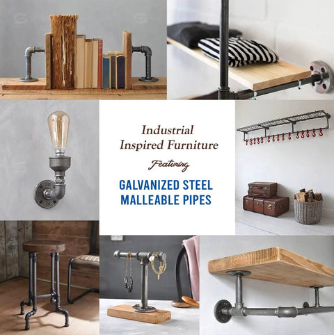 Top Shelf Heavy Duty Carbon Steel Pipe One Point Five Inches By Four Feet Pre Cut Schedule Forty Male Npt Threads for furniture use.