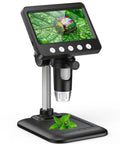 4.3 Inch LCD Digital Microscope For Adults With 50X To 1000X Zoom, 8 Adjustable LED Lights, USB Microscope showing insect details