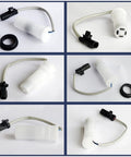Plug And Play Windshield Washer Fluid Level Sensor For Mazda 3 2014-2018 Replacement Part BJT6-67-488 Easy Install Durable Auto Sensor Keeps Your Fluid Level Accurate. White plastic sensor with connector and seal ring