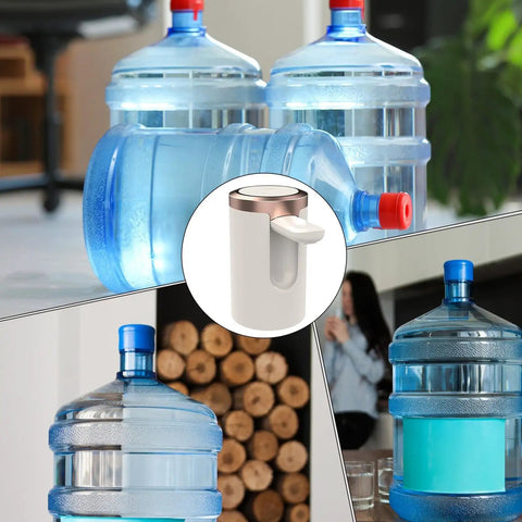 Electric Water Jug Pump For Home Office Kitchen Counter Drinking Quiet Bottle Dispenser Pump Portable Water Bottle Pump For Jugs