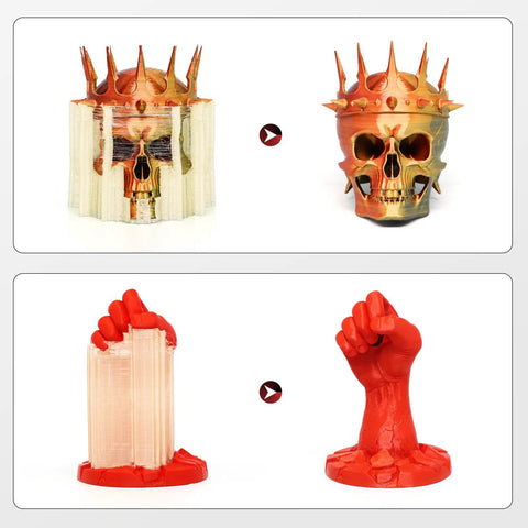 Top Shelf Pva Filament For 3d Printers Delivers Reliable Water Dissolving Support In 1 Point 75 Mm Natural Color With 0 Point 5 Kg Spool That Lets You Crack Off Tough Brackets Fast While Shielding Your Design And Matching Ams Runners For Steady Output
