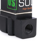 Heavy Duty 1/4 Inch Electric Solenoid Valve 110V AC For Air And Water Lines, Rock Solid Nylon Body with NBR Seals