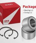 Rear Beefed Up Heavy Duty Wheel Bearing Kit For Grizzly 700 660 550 450 400 350 IRS Kodiak 700 450 400 Big Bear 400 IRS ATV UTV