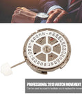 Automatic Mechanical Watch Movement 2813 with date display for pros and repair shops replacement, detailed view