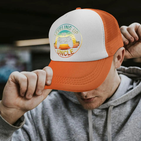Cool Uncle Club Inspired Adjustable Athletic Hat For Women Ultra Breathable Cap with colorful patch design