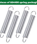 Drive Tensioner Spring 4 Pack For Raptor SD SDX Mowers Replacement Kit Keeps Belts Tight For Smooth Power Transfer 3 Inch By Half Inch Extension Springs Easy Install, 4 steel springs