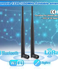 Omni Directional 1.2GHz SMA Male Antenna 3 Dbi High Gain Portable Antenna For FPV Drones RV WiFi Hotspots Security Cameras