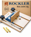 Box Joint Router Jig With Finger Joint Indexing Keys In Three Widths 1/4, 3/8 And 1/2 Inches for DIYers boxmaking on a router table