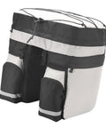 60L Bike Trunk Bag With Rain Cover For Mountain Bikes 3 In 1 Multifunctional Rear Rack Carrier, large saddle bag view
