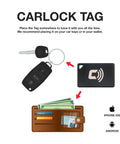 Proximity Security Tag 2.0 Bluetooth Add On For CarLock System That Powers Up Proximity Alerts Based On How Close You Are Energy Saving Auto Security Long Lasting Battery Up To 1 Year Requires CarLock Main Unit Not Standalone on key ring and wallet