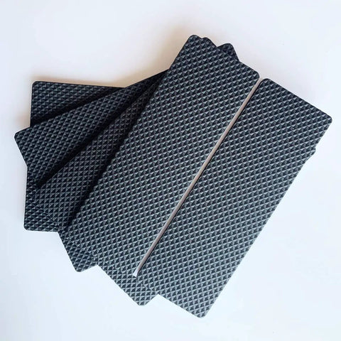 Non Slip Furniture Pads With Adhesive Strips Thick Self Stick Foot Covers Heavy Duty Grippers To Stop Sliding 8 Pack