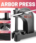 3 Ton Arbor Press Desktop Manual For Metal Forming, Plastic Cutting, And Hole Punching, Built Tough For DIY Projects, 12 Inch Stroke