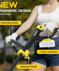 Cordless Garden Tiller Tool Only For Lawn And Garden 360 RPM Rototiller ergonomic design and adjustable handle