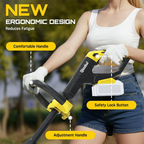 Cordless Garden Tiller Tool Only For Lawn And Garden 360 RPM Rototiller ergonomic design and adjustable handle
