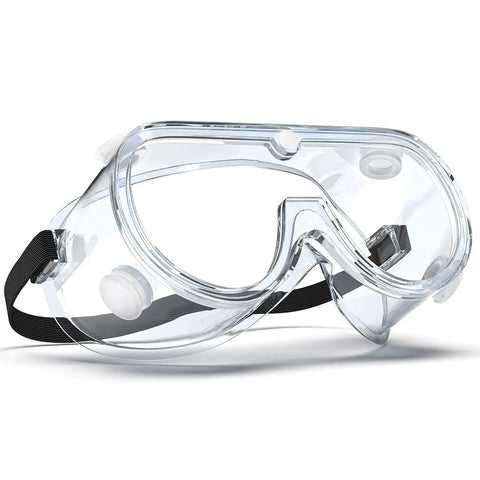 Top Notch Anti Fog Safety Goggles For Lab Work, Adjustable Lightweight Chemistry Goggles With Indirect Ventilation displayed